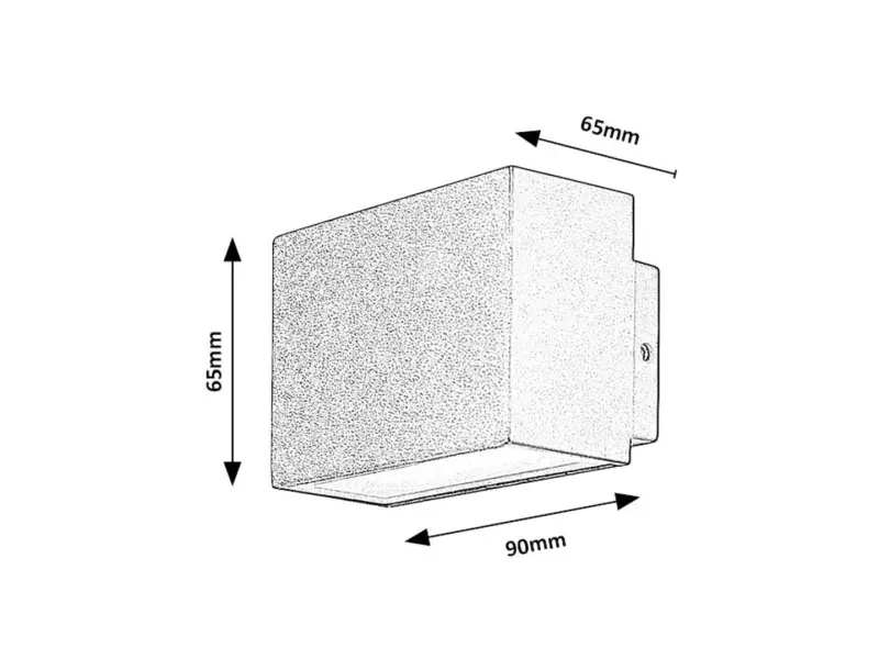 Záhrádné svietidlo Rabalux 77073 LED 7W 430lm 4000K 230V IP54